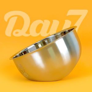 데이세븐 304 스텐 쌀 세척볼 다용도 채소 과일 쌀씻는볼