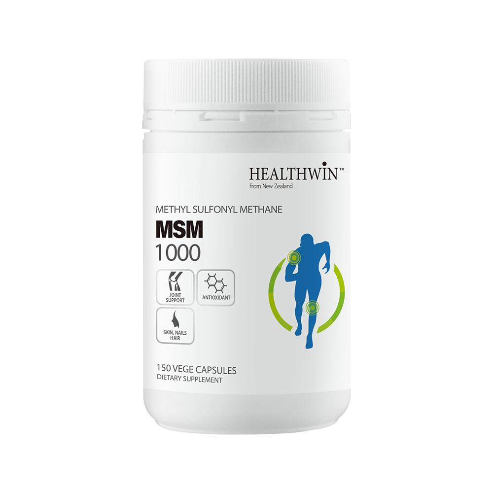 뉴질랜드 헬스윈 <b>HealthWin MSM</b> 1000 캡슐 150정