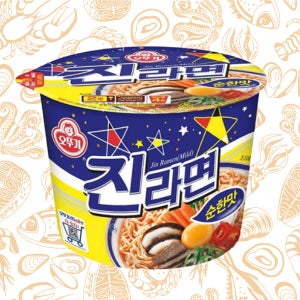 오뚜기 진라면 순한맛 큰사발110g 컵라면외 2종