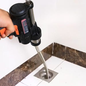 변기관통기 하수구 세면대 청소기 준설선 배관 막힘 도구