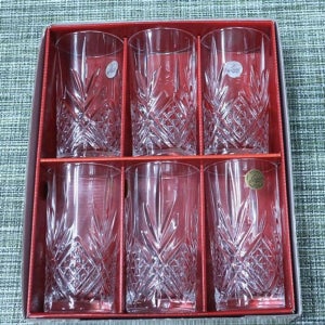 위스키잔 언더락잔 양주잔 글라스잔 술잔 28cl 6P 머그잔 하이볼잔 컵 유리 고블렛잔