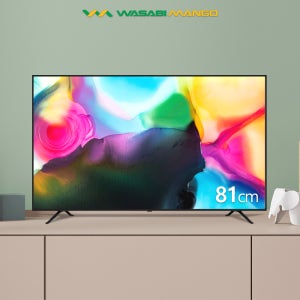 와사비망고 H320TA 1등급 LG IPS 패널 TV 81cm(32인치), 직접설치 스탠드