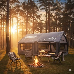 리버폭스 아이시니 캠핑용 초경량 확장형 대형 패밀리 오토에어 캠핑텐트