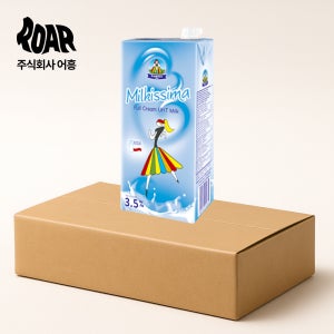 밀키스마 멸균우유 1box (1L x 12개)