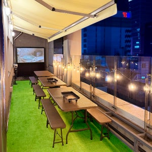 강남 파티룸 루프탑 바베큐 노래방 장소 대여 강남역 신논현 역삼 워크샵 대형 단체 모임