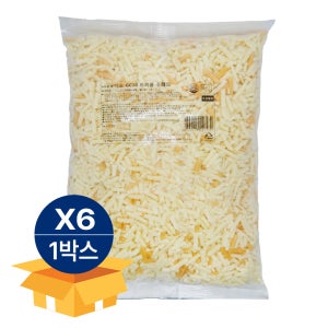 썬리취 디오 GC10 트리플슈레드(모짜8고다1체다1) 피자치즈 자연100 2.5kg 냉장 X 6봉