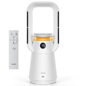 한경희 공기청정 가습겸용 BLDC 날개없는 온풍기 전기히터 HAAN-P17000