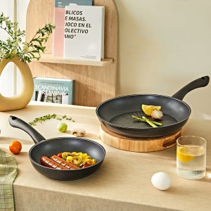 모던 티타늄 IH 프라이팬 2P 세트 (F24/F28)