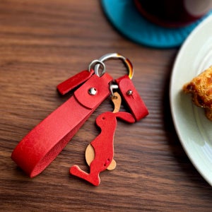 가죽키링 이니셜키링 귀여운동물5가지