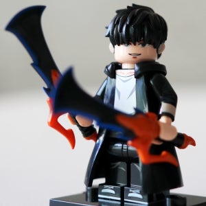 그림자 군주 성진우 나혼자만레벨업 커스텀 브릭 레고호환미니피규어 미니히어로 나혼렙