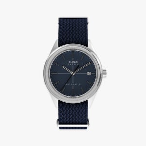 타이맥스 멀린 젯 오토매틱 헤잘라이트 클래식 네이비 손목시계 38mm TW2Y24500