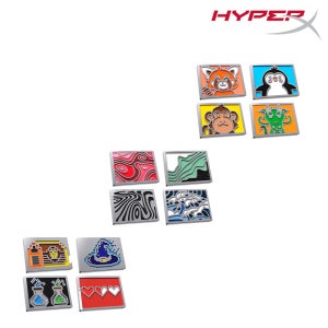 하이퍼엑스 알로이 라이즈 배지 팩