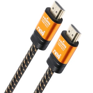 4K HDMI2.0케이블 10m 듀얼모니터연결선 골드 노트북TV 확장연결 RNX0926