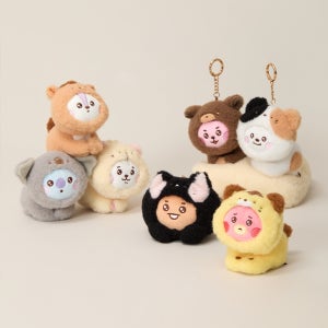 BT21 BABY 모어 플러피 인형 키링