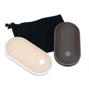 디큐브 5200mAh 보조배터리+손난로 3단 온도 조절 휴대용 핸드폰 충전 핫팩 겨울철