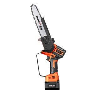 모스툴 충전식 체인톱 21V(날200mm)미니체인톱 PS-C8-2B 배터리 2개세트 가지치기 나무절단