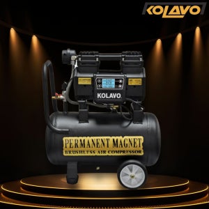 콜라보 DC662 2마력 무오일 저소음 디지털 콤프레샤 17L탱크