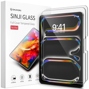 신지모루 풀커버 강화유리 액정보호필름 아이패드 프로 13 M5 8세대, 2매입