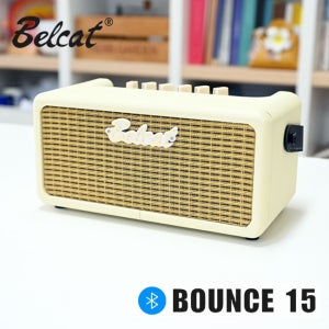 Belcat 벨캣 블루투스 모델링 앰프 Bounce 15 Beige (15W)