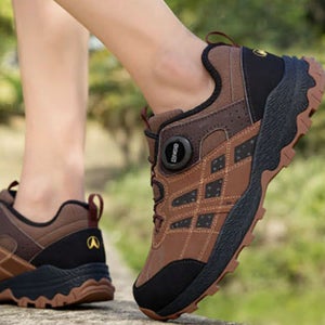 딕슈 남성 다이얼 소가죽 메쉬 경등산화 멀티 트레킹화 4cm TKMS262