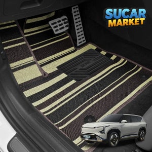 슈카마켓 2025 EV5 스트라이프 뉴 코일매트 자동차 카매트 차량용품 국내생산