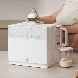 나리몽 밀크박스 젖병소독기 분유포트 보온 분유쉐이커 올인원