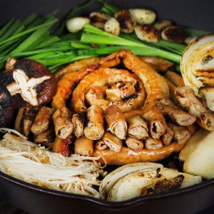 엉파 자연방목 목초우 삶은 소곱창