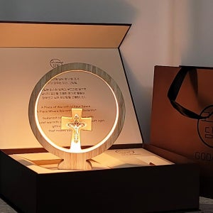 천주교십자가 무드등 가톨릭 성당 성물 세례 견진 축일 선물