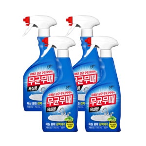 무균무때 욕실용 750ml X4개