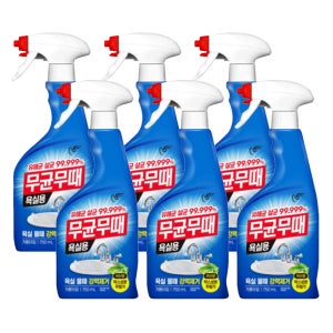 무균무때 욕실용 750ml X6개