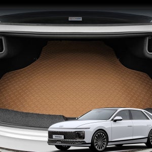 차바라기 디올뉴 그랜저 GN7 스퀘어 트렁크매트 하이브리드 가죽 트렁크 용품