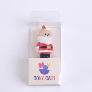 대용량 크리스마스 파티 케이크 산타 곰돌이초(단품)