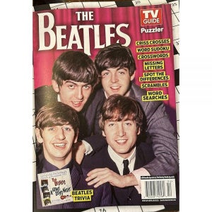 Tv Guide Puzzler Magazine Issue 54 The Beatles [single_issue_magazine]