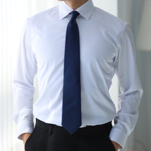 [히트에어] 구김없는 편안하고 따뜻한 겨울 기모 남자 긴팔 정장 와이셔츠