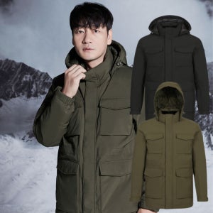 웨스트우드 남성 사파리 구스다운 중량 헤비다운 케이투 에베레스트 한라산