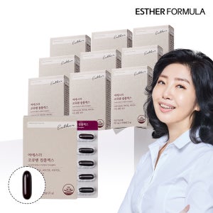 [국민영양] 여에스더 코큐텐 컴플렉스 (혈압 감소·항산화 코엔자임Q10) 30캡슐, 10개