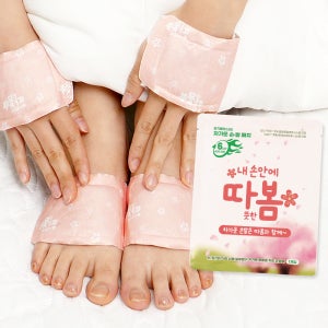 따봄 손발 핫팩 10입 밴드형 방한용품