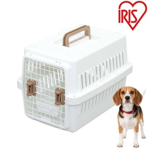 아이리스 에어트레블 항공 켄넬 강아지 이동장 화이트, 중형 530