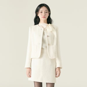 로엠 트위드 자켓 RMJKF4VS51