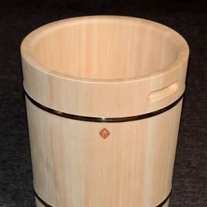 편백나무 원목 족욕통 히노끼 족탕 욕조 대야 대야 37 18 세척