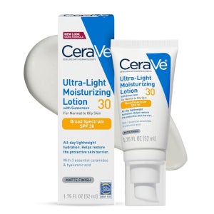 CeraVe SPF 30 초경량 보습 로션 데일리 모이스처라이저 매트 피니시 펌프형 52 ml 미국직구 인기템 환절기 입소문
