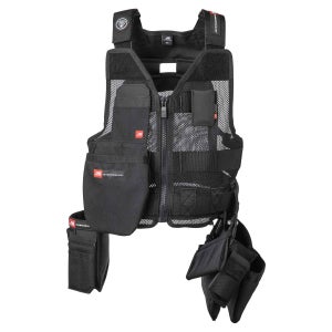 다이아몬드백 Volt 25 툴 베스트 시스템 공구 조끼 공구함 블랙 XS/S 왼쪽