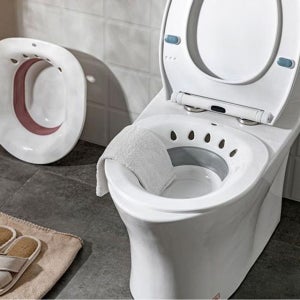 가정용 접이식 좌욕기 임산부 폴딩대야 수동비데 변기 버블