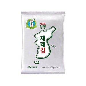 지도표 재래식 성경김 30g, 20개