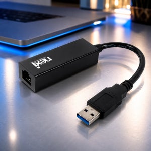 USB3.0 LAN 유선랜카드 USB3.0 1000Mbps 블랙