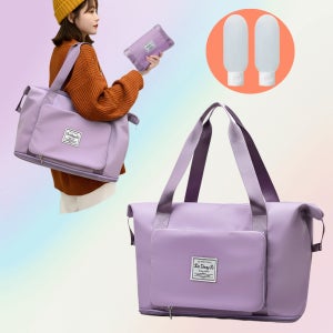 보스턴백 여행필수템 대용량 접이식 여행가방 수납백 캠핑 운동 겸용 폴더형 가방