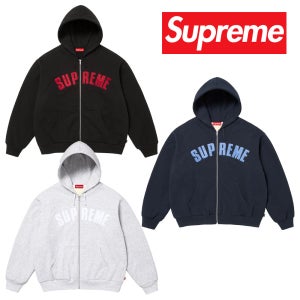 25FW 슈프림 후드집업 슈프림 아크써멀 라인드집업 후드 스웨트셔츠 블랙,네이비,애쉬그레이
