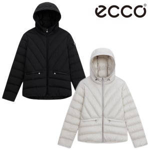 에코 골프웨어 여성 골프 패딩 후드 경량 구스 다운 스윙 자켓 어패럴 RDCJK20080