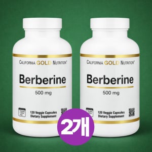 CGN 슈퍼뉴트리션 베르베린 Berberine HCI 120캡슐 2개