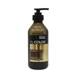 케라시스 청소년 모발영양 향좋은 거품 미용실 프레쉬 새치 샴푸 다크브라운 400ml 1개